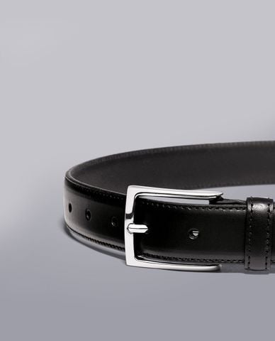  CHARLES TYRWHITT - Thắt lưng nam bản vừa Leather Formal 