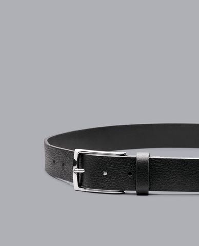  CHARLES TYRWHITT - Thắt lưng nam bản vừa Leather Textured 