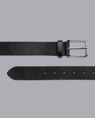  CHARLES TYRWHITT - Thắt lưng nam bản vừa Leather Textured 