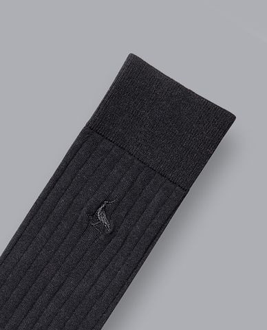  CHARLES TYRWHITT - Vớ cổ cao nam thời trang Cotton Rib 