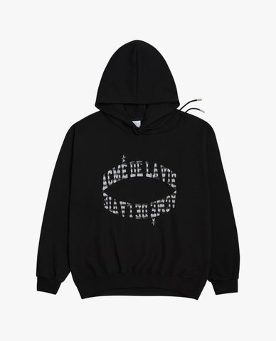  ADLV - Áo hoodie tay dài mũ trùm Hologram Logo 