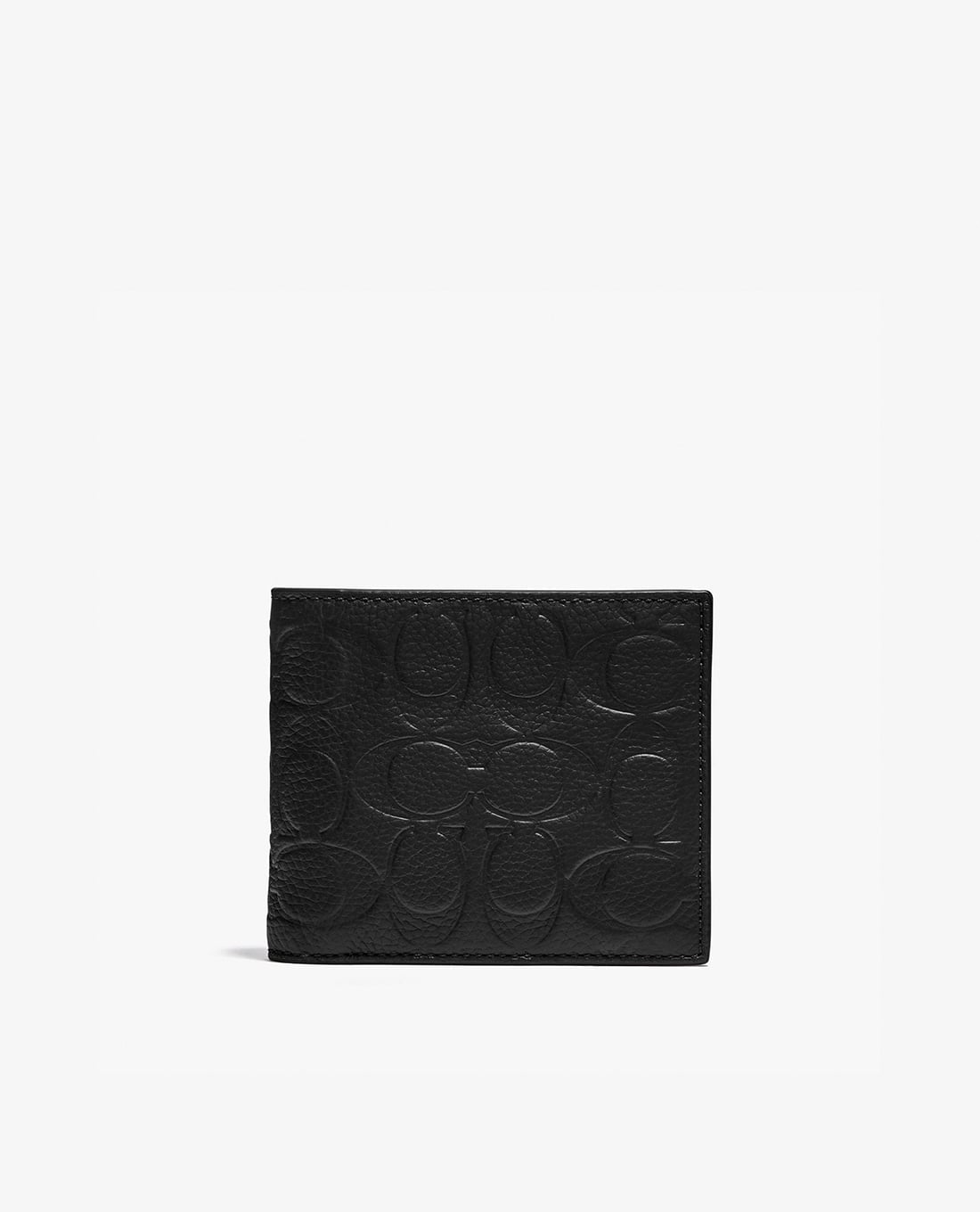 COACH - Ví da nam dạng gập 3 In 1 Signature Leather