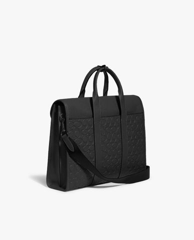  COACH - Cặp xách nam chữ nhật Gotham Portfolio In Signature Leather 