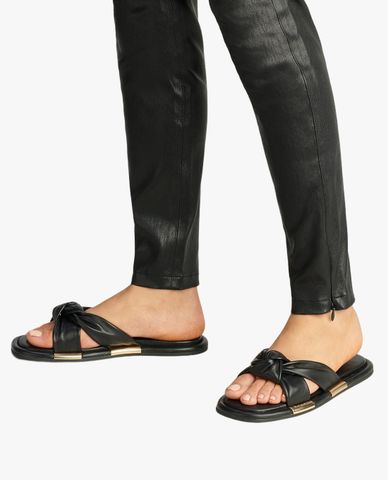  COACH - Dép nữ mũi tròn hiện đại Brooklyn 