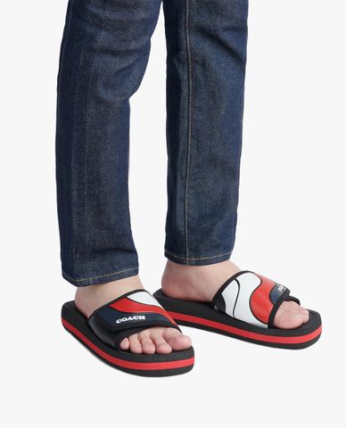  COACH - Dép quai ngang nam Sport 