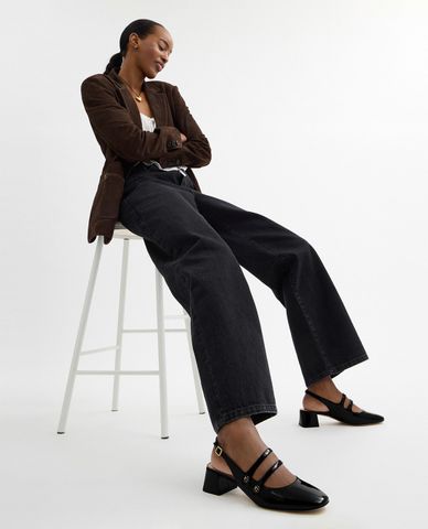  COACH - Giày sandals cao gót nữ bít mũi Winley 