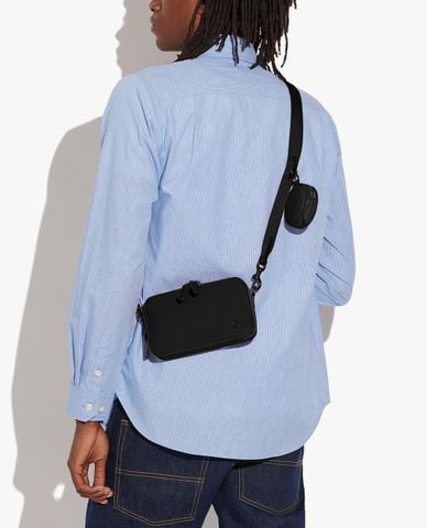  COACH - Túi đeo chéo nam chữ nhật Charter Slim 