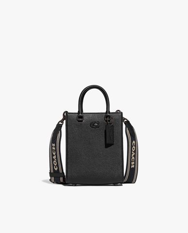  COACH - Túi đeo chéo nam 16 Signature Canvas Interior 