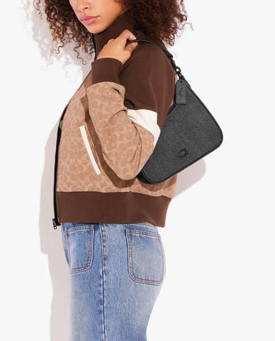  COACH - Túi đeo chéo unisex phom chữ nhật thời trang 