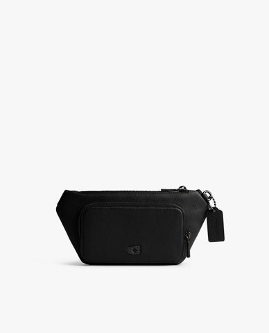  COACH - Túi bao tử nam hình thang Signature Canvas 