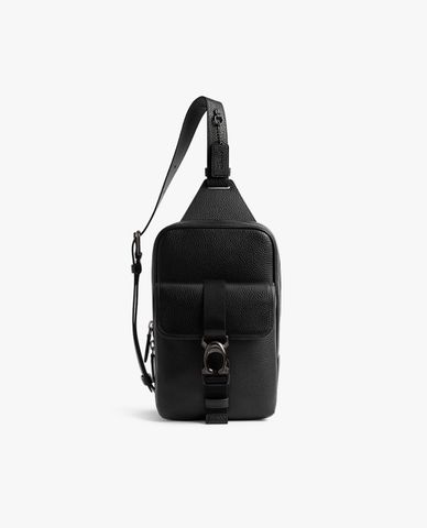  COACH - Túi đeo chéo nam phom chữ nhật thanh lịch 