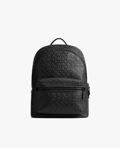  COACH - Balo nam phom chữ nhật Charter Logo Pattern Leather 