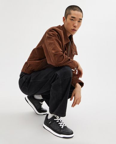  COACH - Giày sneakers nam cổ thấp C201 In Signature Canvas 