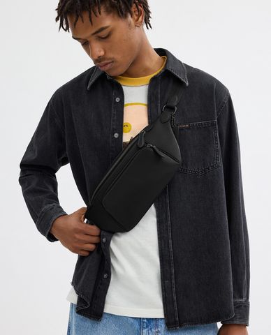  COACH - Túi bao tử nam phối hoạ tiết League 