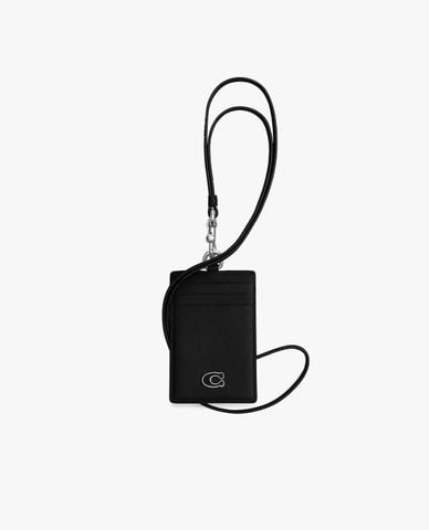  COACH - Ví đựng thẻ nam phom chữ nhật Canvas Signature 