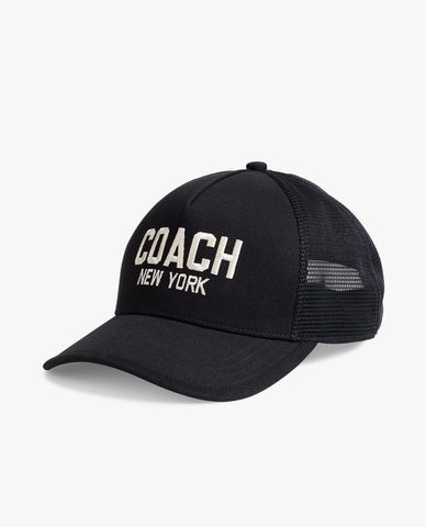  COACH - Nón bóng chày nữ cá tính Trucker 