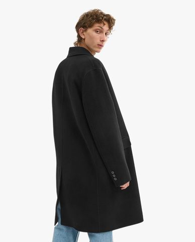  COACH - Áo khoác măng tô nam dáng dài Double Faced 