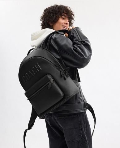  COACH - Balo nam phom chữ nhật Charter With Coach Graphic 