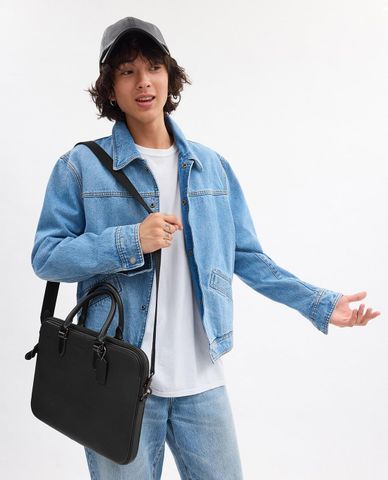  COACH - Túi xách nam phom chữ nhật Gotham Slim 