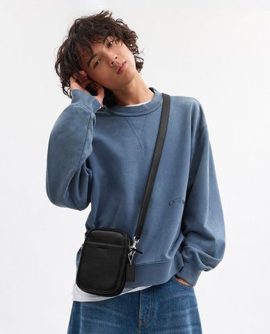  COACH - Túi đeo chéo nam phom chữ nhật Hitch 