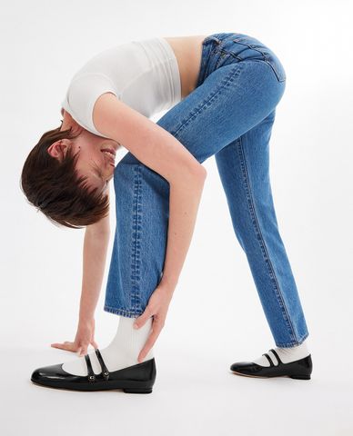  COACH - Giày búp bê nữ đế thấp Winley 