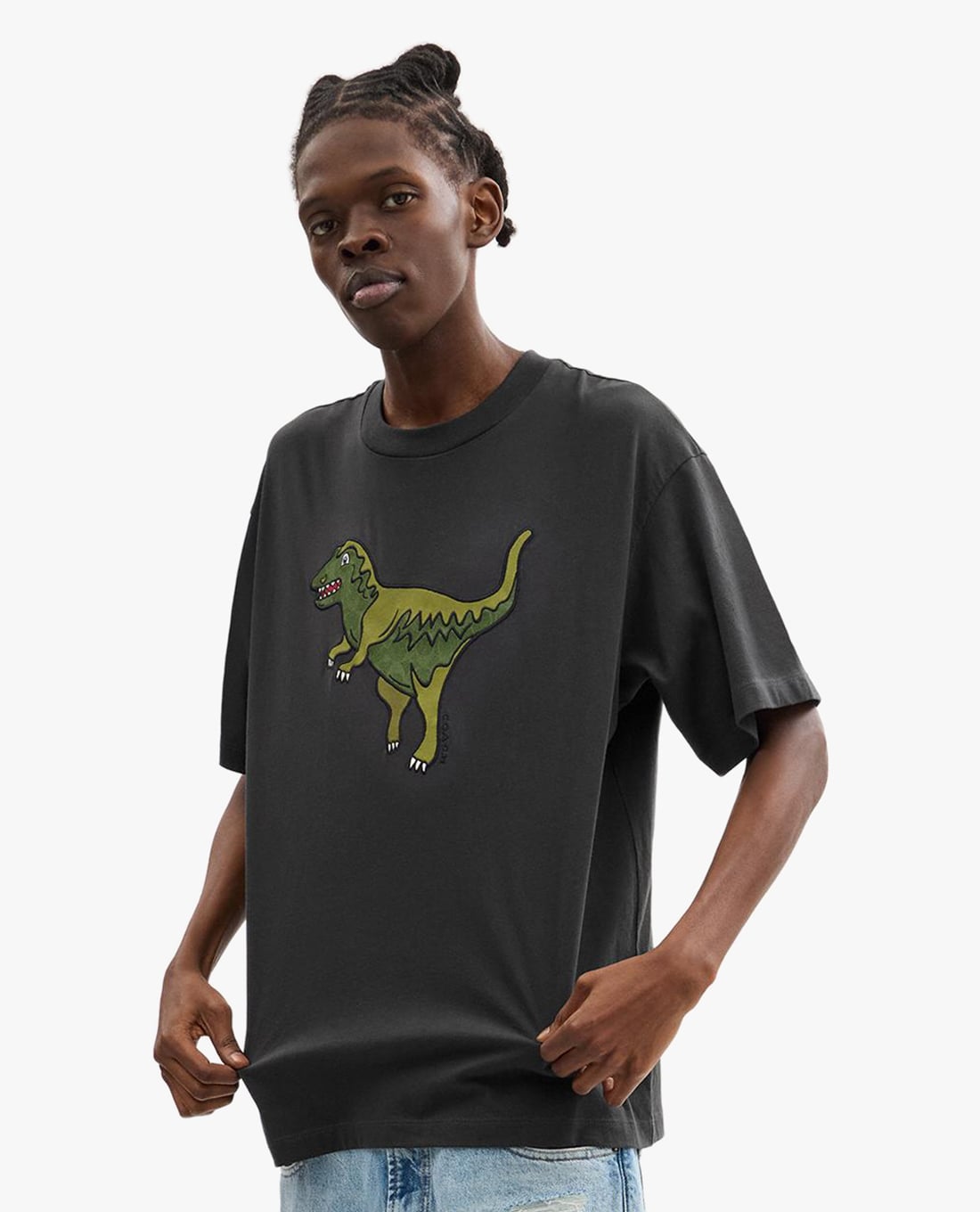 COACH - Áo thun nam cổ tròn tay ngắn Rexy Relaxed Fit