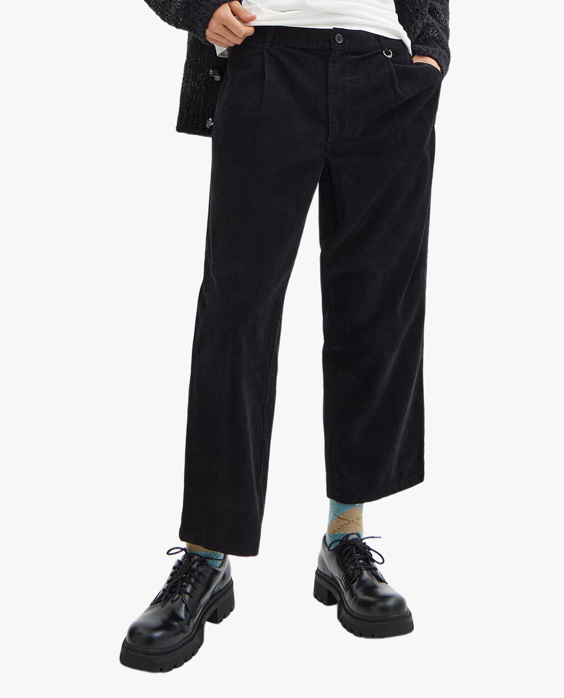 COACH- Quần dài nam ống đứng Corduroy