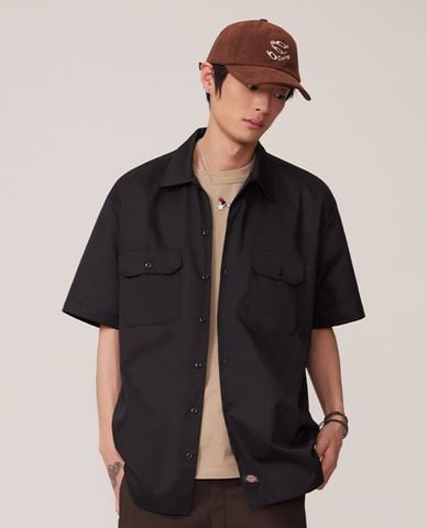  DICKIES - Áo sơ mi unisex cổ bẻ tay ngắn Mall 23 Casual 