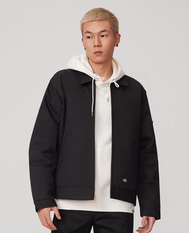  DICKIES - Áo khoác sơ mi unisex phối zip Eisenhower 