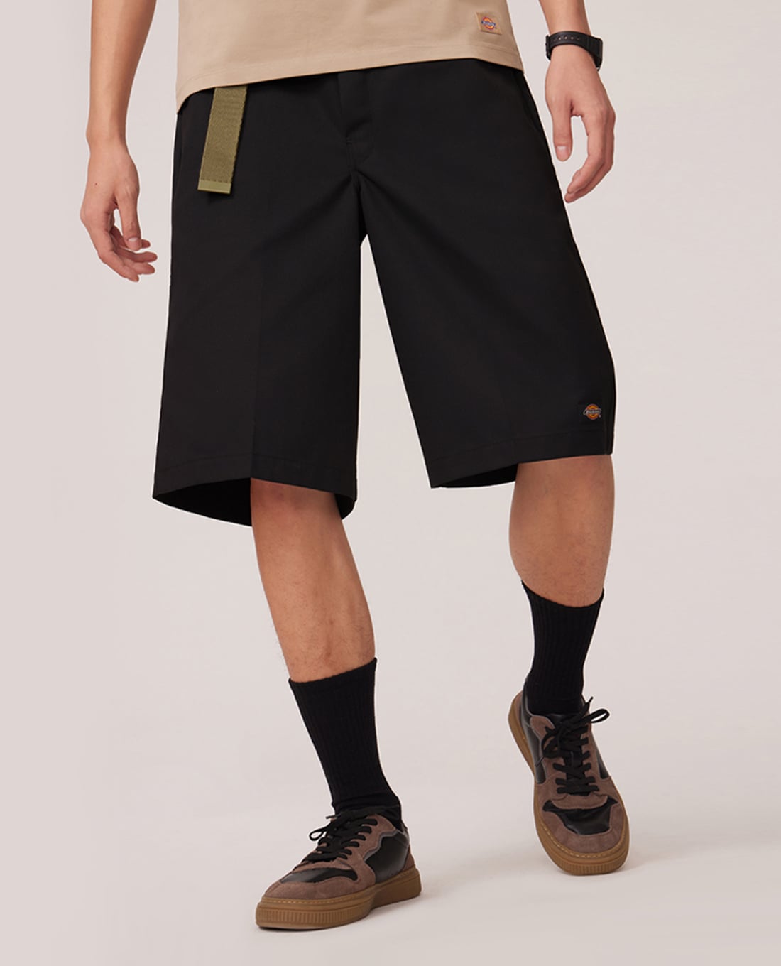 DICKIES - Quần short nam ngang gối ống rộng