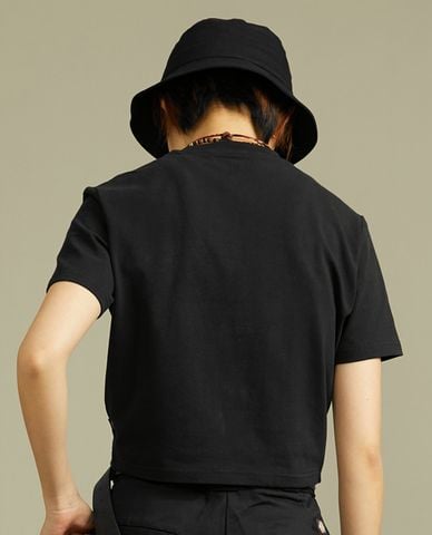  DICKIES - Áo croptop nữ cổ tròn tay ngắn trẻ trung 