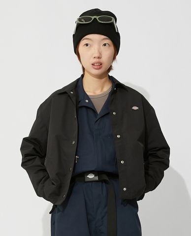  DICKIES - Áo khoác sơ mi nữ phối nút trẻ trung 