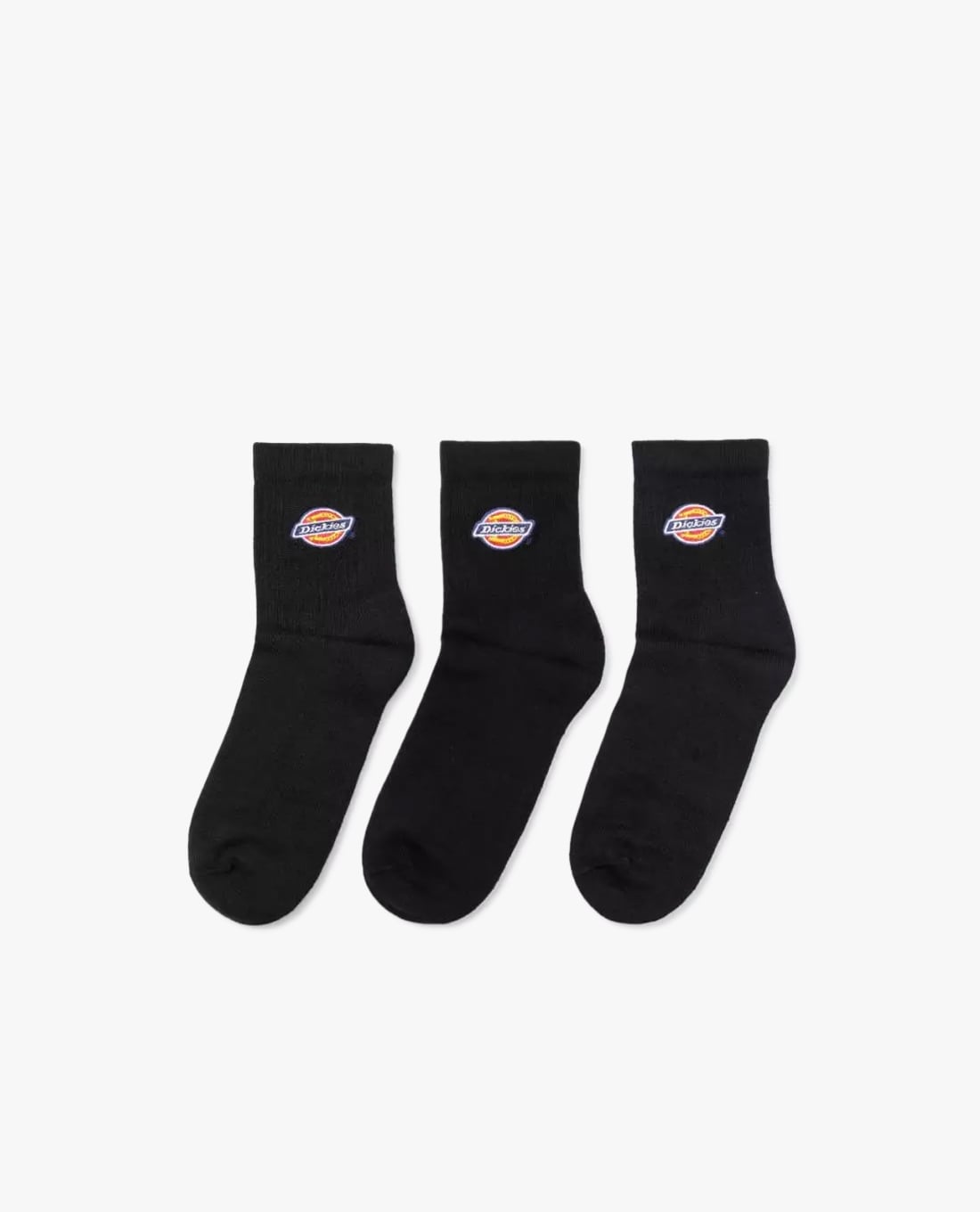 DICKIES - Set 3 đôi vớ unisex cổ cao hiện đại