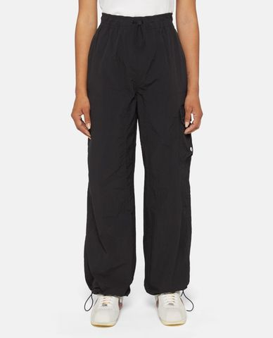  DICKIES - Quần nữ ống rộng lưng thun dây rút Cargo 