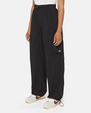  DICKIES - Quần nữ ống rộng lưng thun dây rút Cargo 