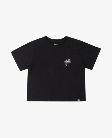  DICKIES - Áo croptop nữ cổ tròn tay ngắn hiện đại Herndon 