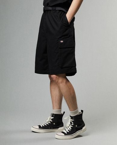  DICKIES - Quần short nam ống rộng lưng thun phối túi hiện đại 