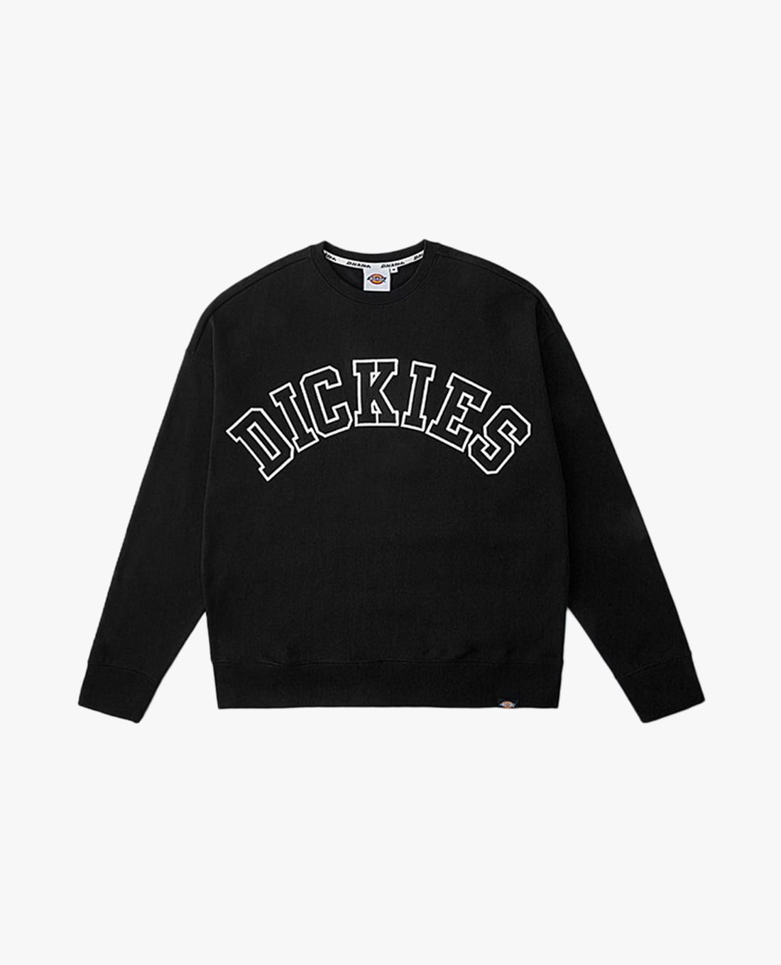 DICKIES - Áo sweatshirt nam cổ tròn tay dài Letter Logo
