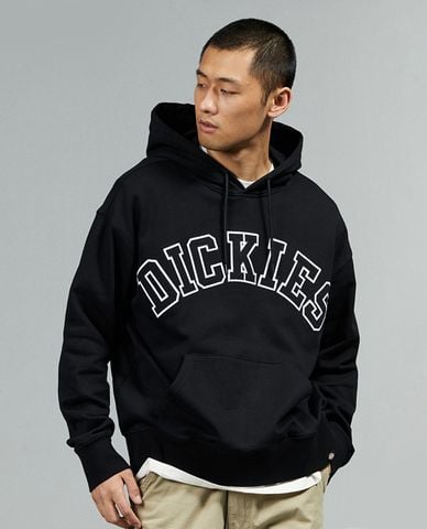  DICKIES - Áo hoodie unisex tay dài phối mũ 