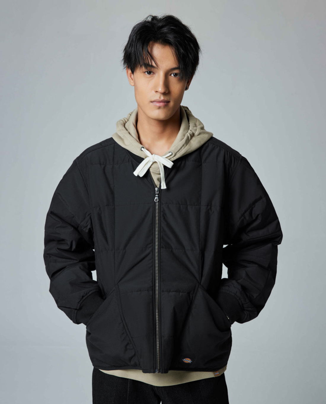 DICKIES - Áo khoác chần bông nam cổ đứng tay dài