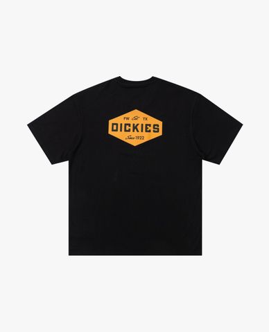  DICKIES - Áo thun nam cổ tròn tay ngắn Emblem 