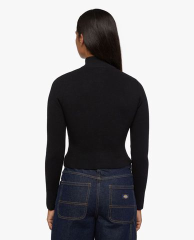  DICKIES - Áo khoác croptop nữ phối khóa zip East Helena 