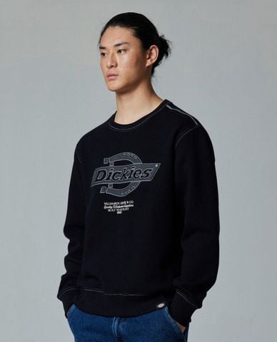 DICKIES - Áo sweatshirt unisex cổ tròn tay dài 