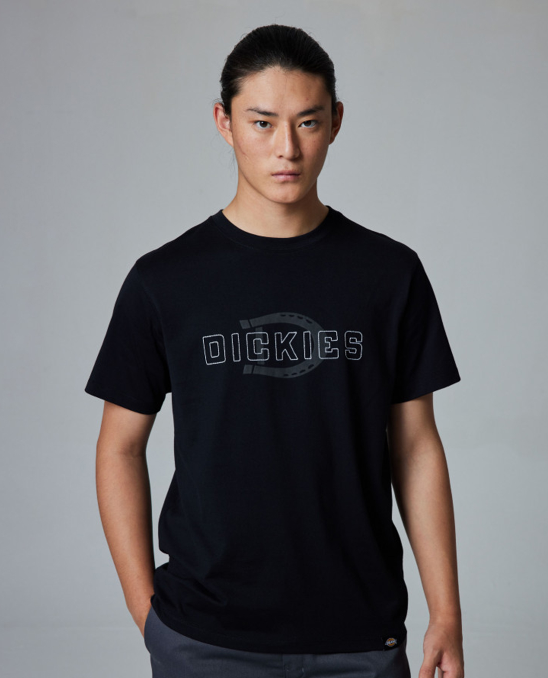 DICKIES - Áo thun unisex cổ tròn tay ngắn trẻ trung