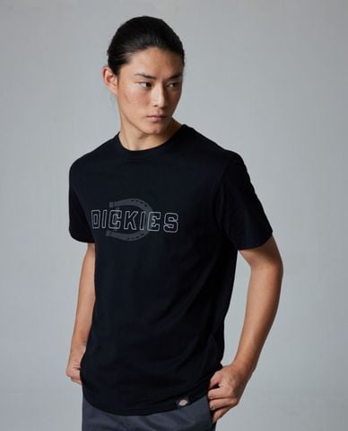  DICKIES - Áo thun unisex cổ tròn tay ngắn trẻ trung 