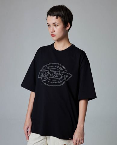  DICKIES - Áo thun unisex cổ tròn tay ngắn 