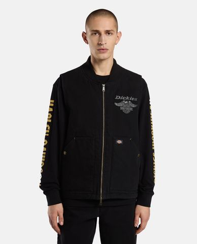  DICKIES - Áo khoác gilet nam Dickies x Harley Davidson 
