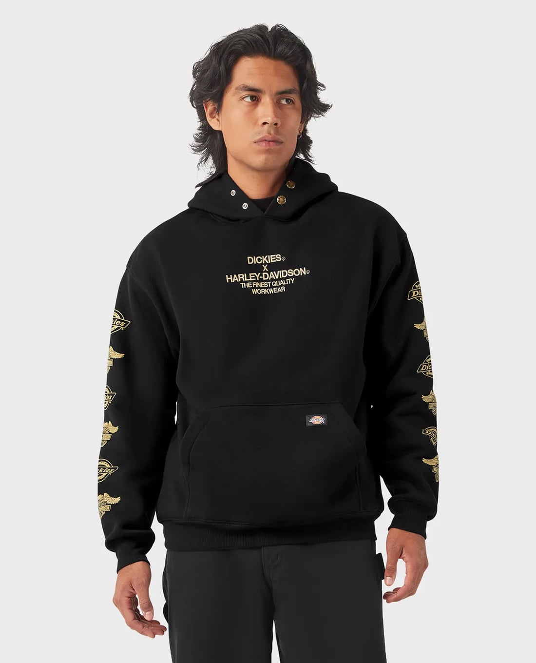 DICKIES - Áo hoodie nam Dickies x Harley Davidson
