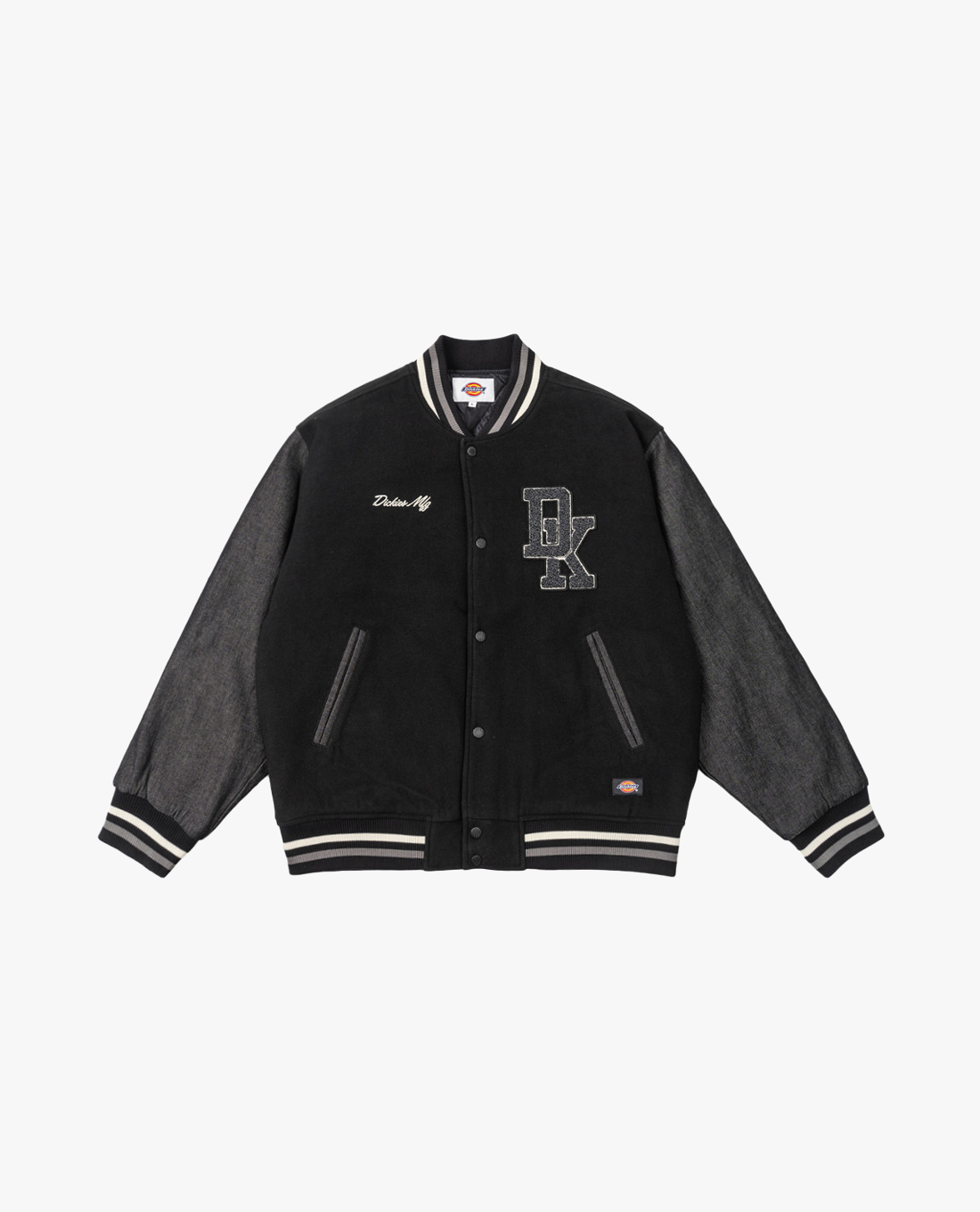 DICKIES - Áo khoác bóng chày nam phối logo thời trang