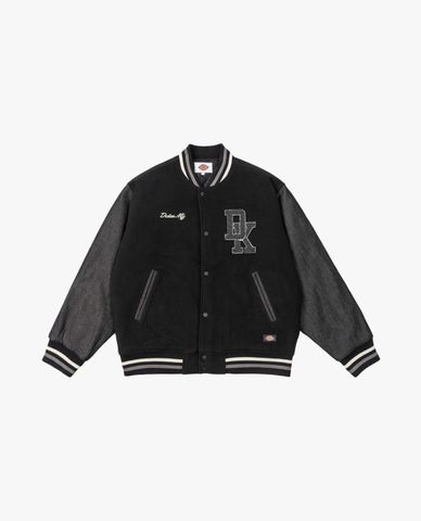  DICKIES - Áo khoác bóng chày nam phối logo thời trang 